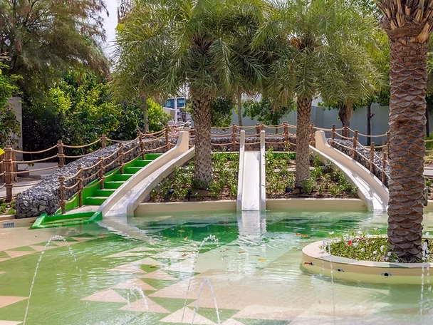 Adventure Splash Pad Area | Al Barari Playground